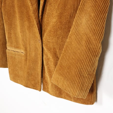 French Vintage Corduroy Panel Jacket 1980s