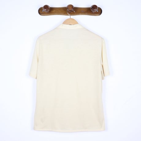 French Vintage "Guy Laroche" Knit Polo Shirt 1980s