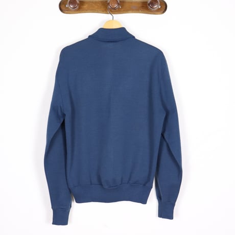 UK Vintage Zip-Up Knit Jacket 1970s