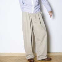 W32 2-Tuck Chino Trousers 034
