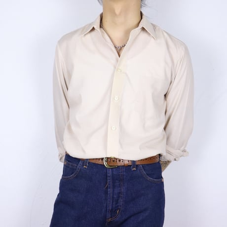 French Vintage "Boston Paris" Dress Shirt 1980-90s