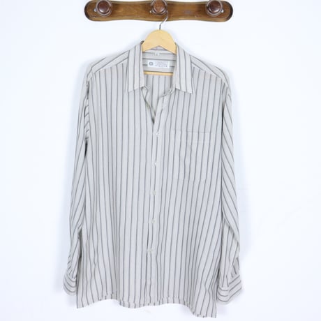 Euro Vintage Stripe Dress Shirts 1970s