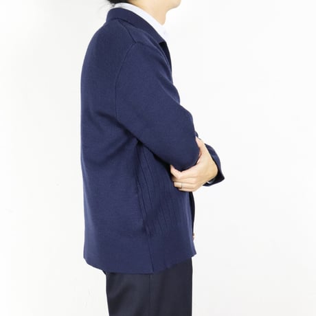 German Vintage Buttoned Knit Jacket 1980s