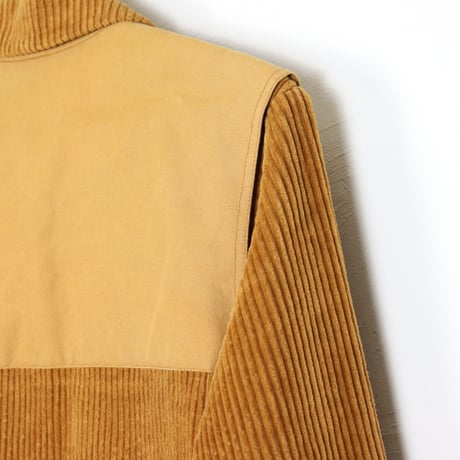 French Vintage Corduroy Panel Jacket 1980s
