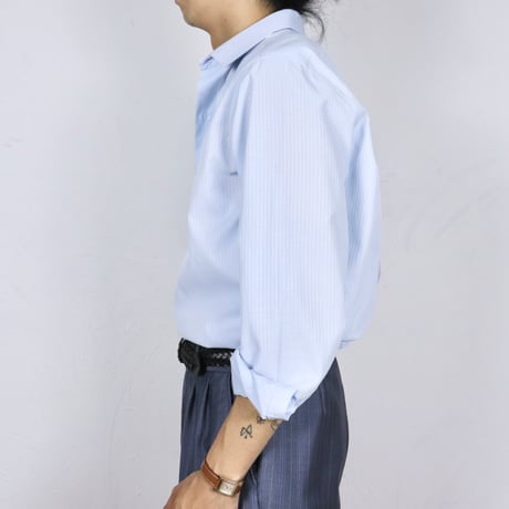 French Vintage "Lionne" Stripe Dress Shirts 1980s