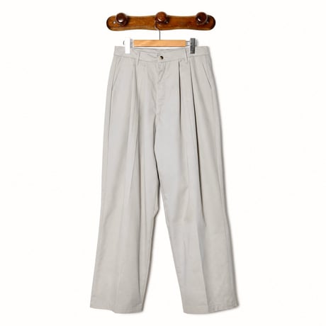 W30 2-Tuck Chino Trousers 033