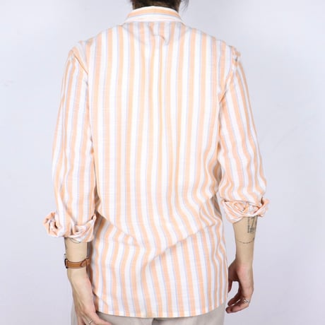 UK Vintage Button Down Stripe Shirt 1980s