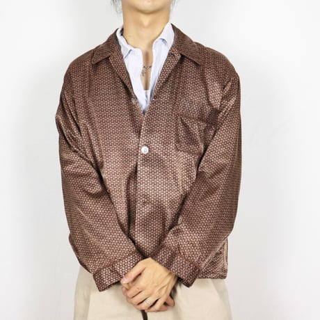 French Vintage Pajama Shirts 1970-80s