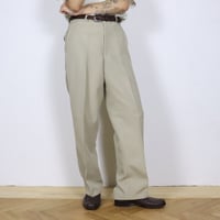 Euro Vintge Wide Straight Trousers 1970s