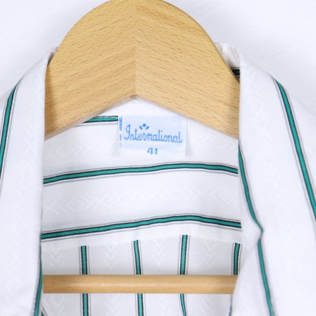 Euro Vintage Stripe Dress Shirts 1980s-90s