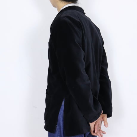 French Vintage Velvet Kung-Fu Jacket 1990s.