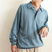 Italian Vintage "SKY" Knit Polo Shirts 1980s