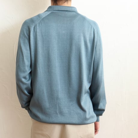 Italian Vintage "SKY" Knit Polo Shirts 1980s