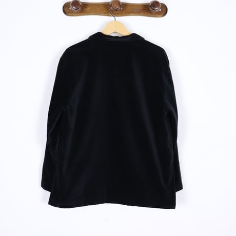 French Vintage Velvet Kung-Fu Jacket 1990s.