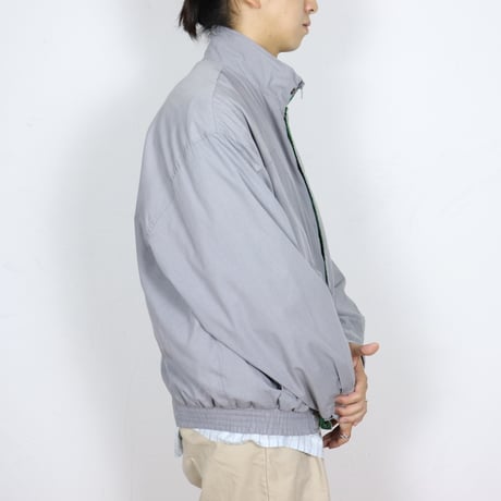 Euro Vintage Contrast Collar Leisure Blouson 1980s