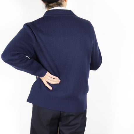 German Vintage Buttoned Knit Jacket 1980s
