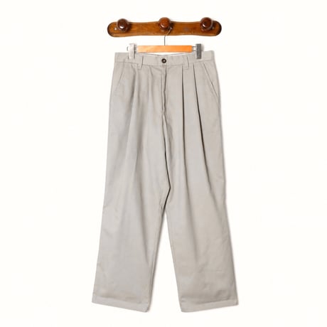 W30 2-Tuck Chino Trousers 031