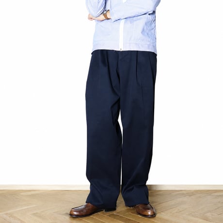 W30 2-Tuck Chino Trousers 032