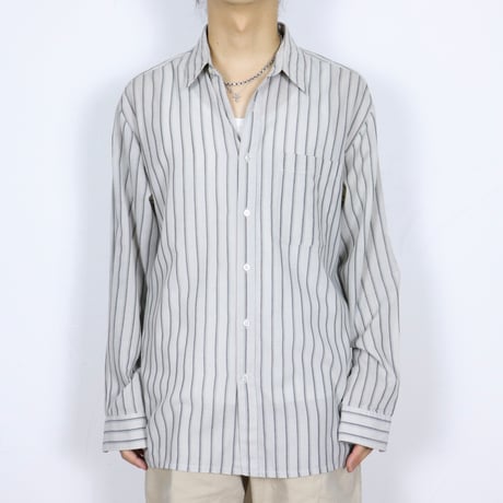 Euro Vintage Stripe Dress Shirts 1970s