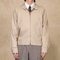 70s Sears Oakbrook Sportswear ドッグイヤーブルゾン グレージュ SCOVILL