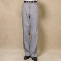 70s Levi's 517 STA-PREST 42TALON フレア ポリスラックス ライトグレー W38 L32