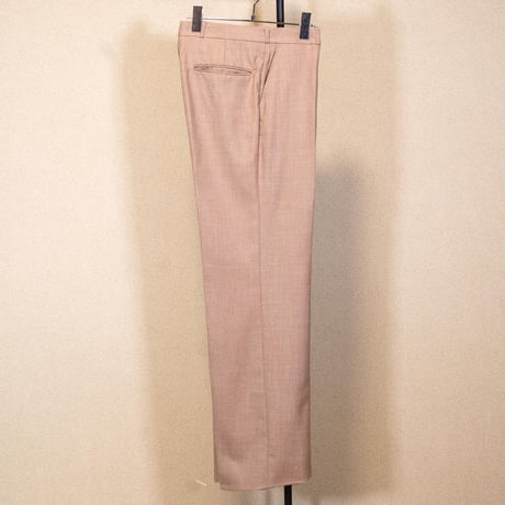 70's TIP TOP ウールスラックス ライトブラウン