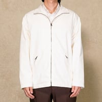 90s Eddie Bauer ナイロン ジップアップ ブルゾン ホワイト M