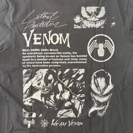 【新品】MARVEL VENOM Tシャツ ブラック Lサイズ