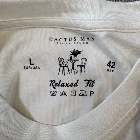 【未使用・タグ付】CACTUS MAN Tシャツ L リラックスフィット