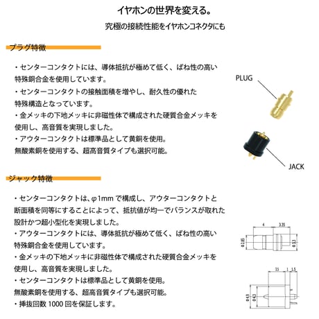 Pentaconn ear ジャック OFC-NLJ1-11-001