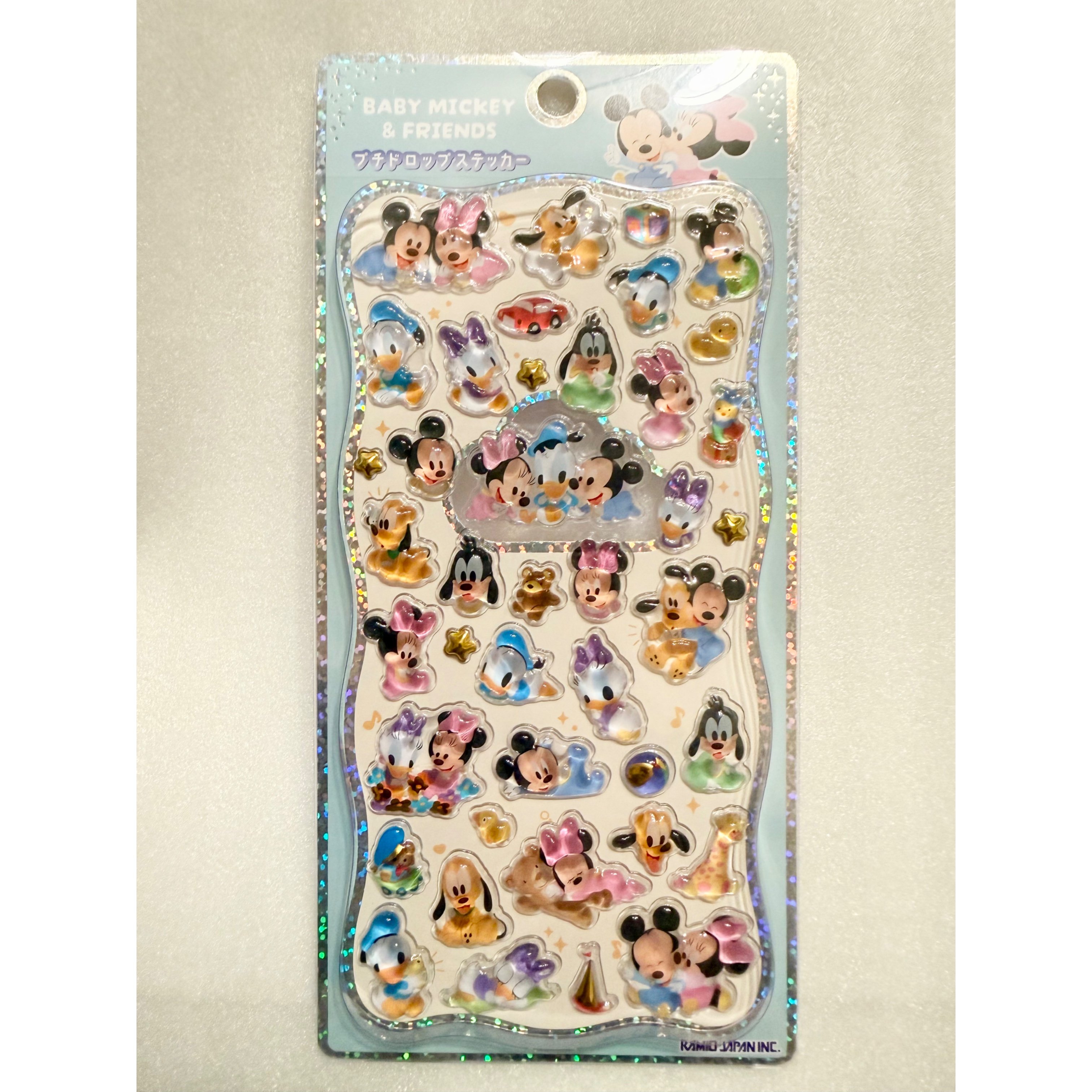 プチドロップステッカー　ディズニー　１９点　no.191 正規品］【9/2販売開始】ディズニー プチドロップステッカー (KO
