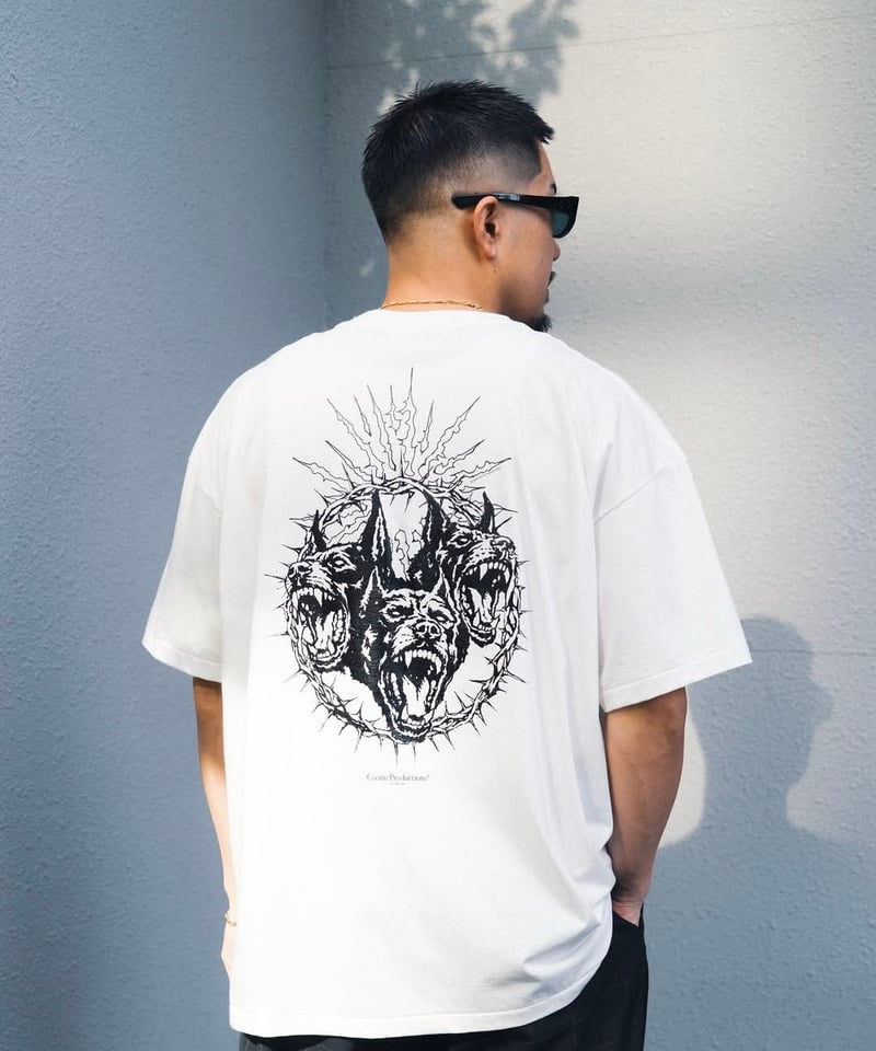 𝐂𝐎𝐎𝐓𝐈𝐄 | Print S/S Tee - PITBULL | White | Work
