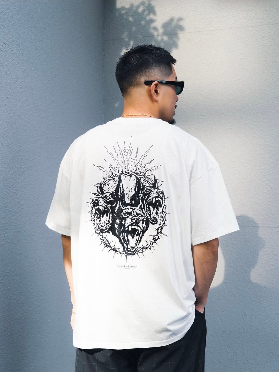 𝐂𝐎𝐎𝐓𝐈𝐄 | Print S/S Tee - PITBULL | White | Work