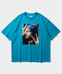 𝐓𝐈𝐆𝐇𝐓𝐁𝐎𝐎𝐓𝐇 | TBPR / DISTORTION S/S T-SHIRT | Aquamarine
