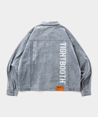𝐓𝐈𝐆𝐇𝐓𝐁𝐎𝐎𝐓𝐇 | TBPR / FLOCKY DENIM JAKCET | Blue