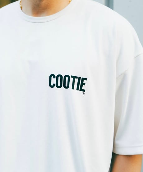 COOTIE | Dry Tech Jersey Oversized S/S Tee | Black
