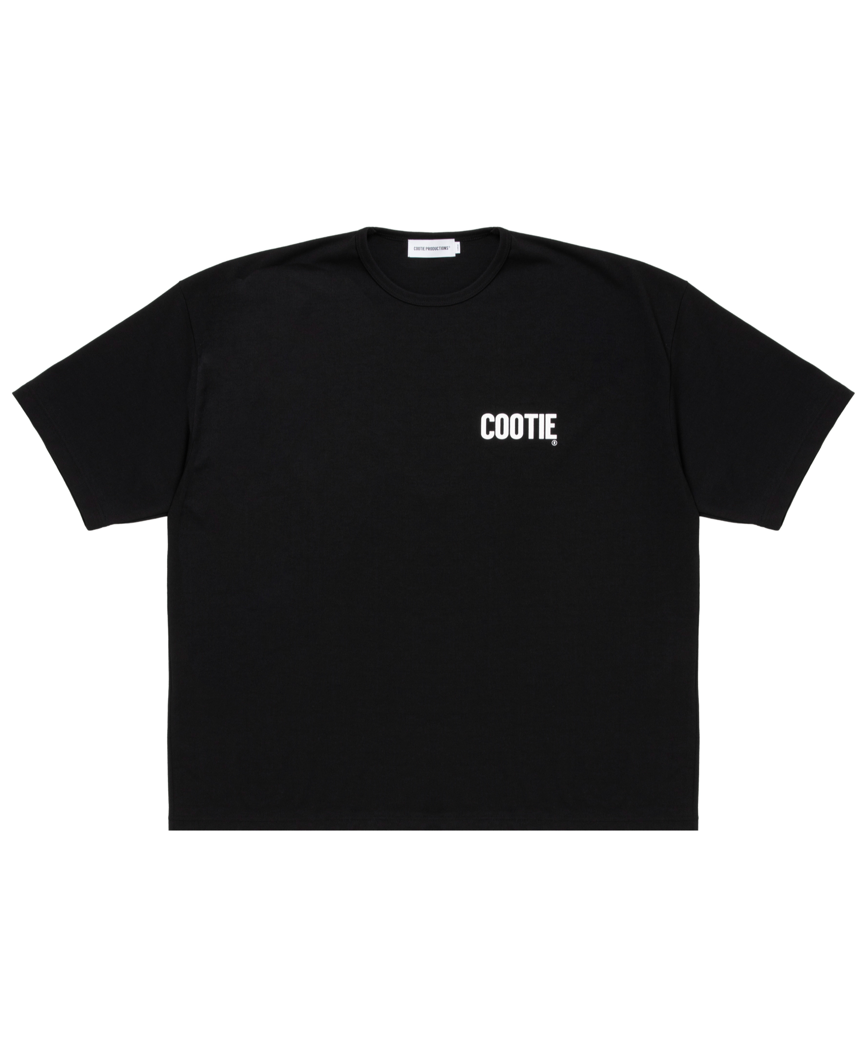 𝐂𝐎𝐎𝐓𝐈𝐄 | Dry Tech Jersey Oversized S/S Tee | Bl