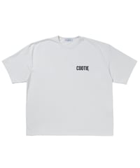 COOTIE | Dry Tech Jersey Oversized S/S Tee | Off Ivory
