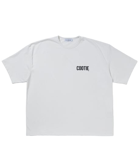COOTIE | Dry Tech Jersey Oversized S/S Tee | Off Ivory