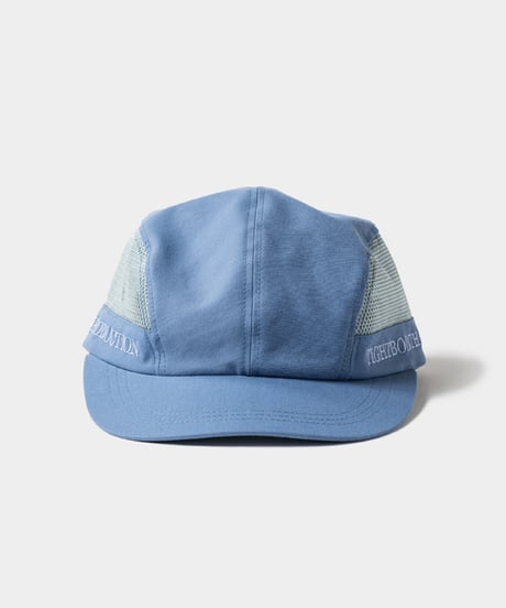 TIGHTBOOTH | TBPR / SIDE LOGO MESH CAMP CAP | Sax