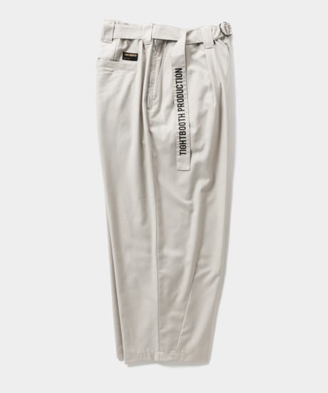 𝐓𝐈𝐆𝐇𝐓𝐁𝐎𝐎𝐓𝐇 | TBPR / BAGGY SLACKS | Light Gray