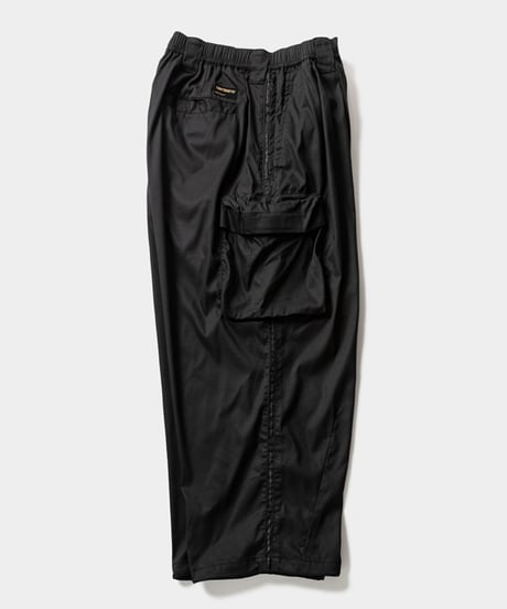 TIGHTBOOTH | TBPR / STRIPE BAGGY CARGO PANTS | Black