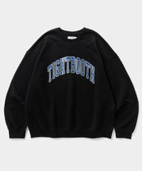 𝐓𝐈𝐆𝐇𝐓𝐁𝐎𝐎𝐓𝐇 | COLLEGE CREW SWEAT | Black