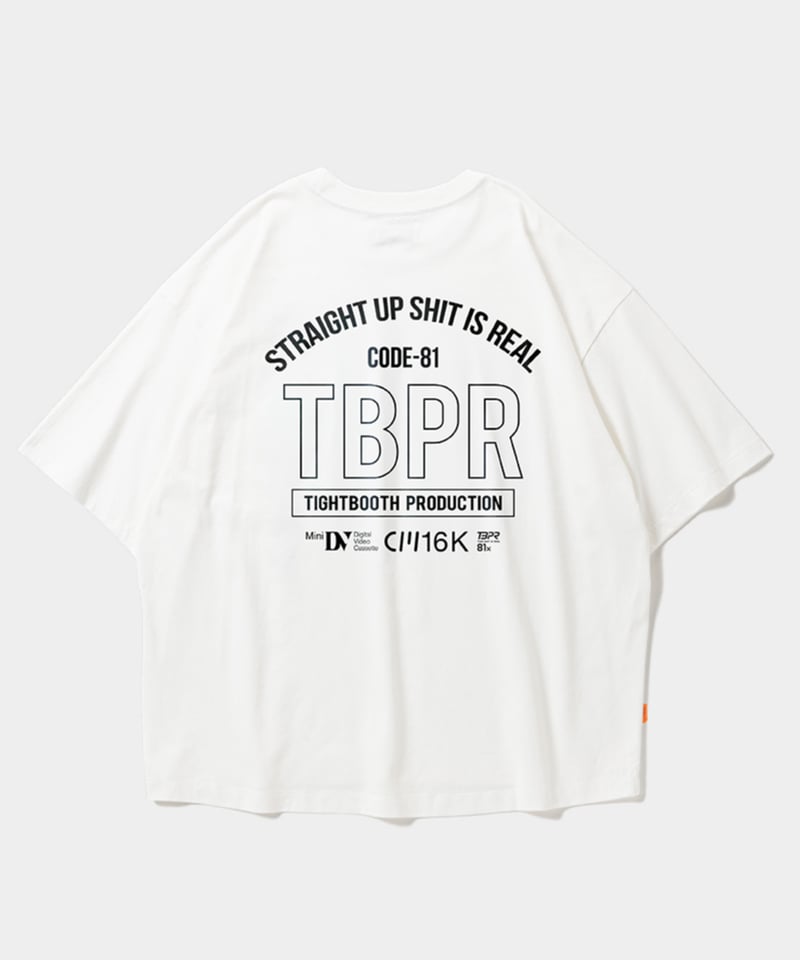 𝐓𝐈𝐆𝐇𝐓𝐁𝐎𝐎𝐓𝐇 | TBPR / STRAIGHT UP S/S T-SHIRT | W