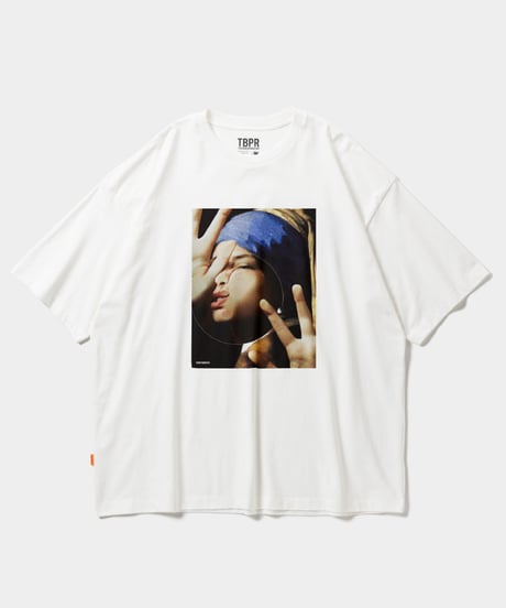 𝐓𝐈𝐆𝐇𝐓𝐁𝐎𝐎𝐓𝐇 | TBPR / DISTORTION S/S T-SHIRT | White