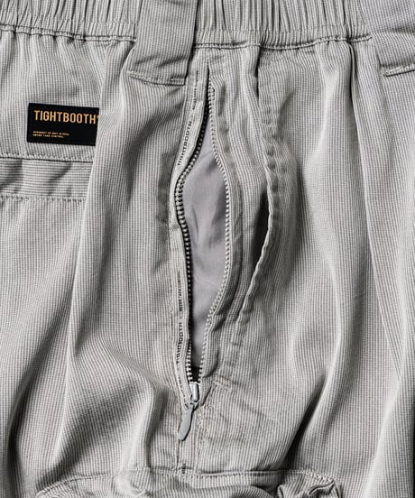 TIGHTBOOTH | TBPR / STRIPE BAGGY CARGO PANTS | Gray