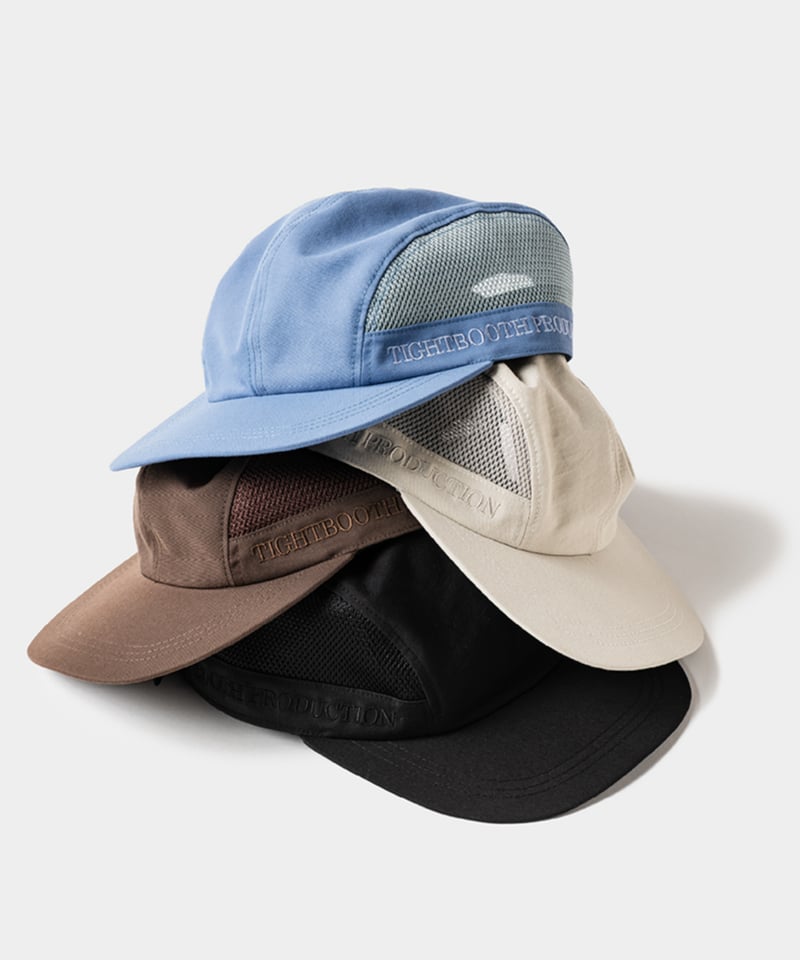 𝐓𝐈𝐆𝐇𝐓𝐁𝐎𝐎𝐓𝐇 | TBPR / SIDE LOGO MESH CAMP CAP | S