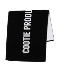 COOTIE | Logo Bath Towel | Black