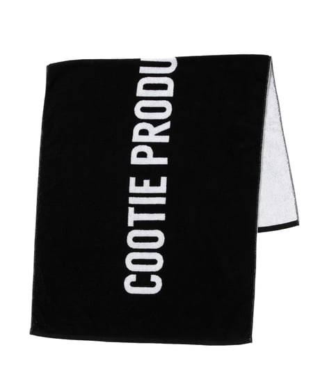 COOTIE | Logo Bath Towel | Black