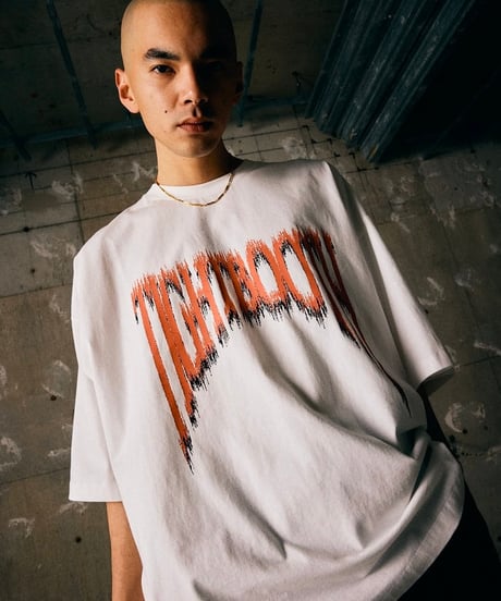 TIGHTBOOTH | TBPR / JAGGED LOGO S/S T-SHIRT | Gray
